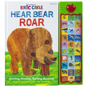 ERIC CARLE:HEAR BEAR ROAR SOUND BOOK